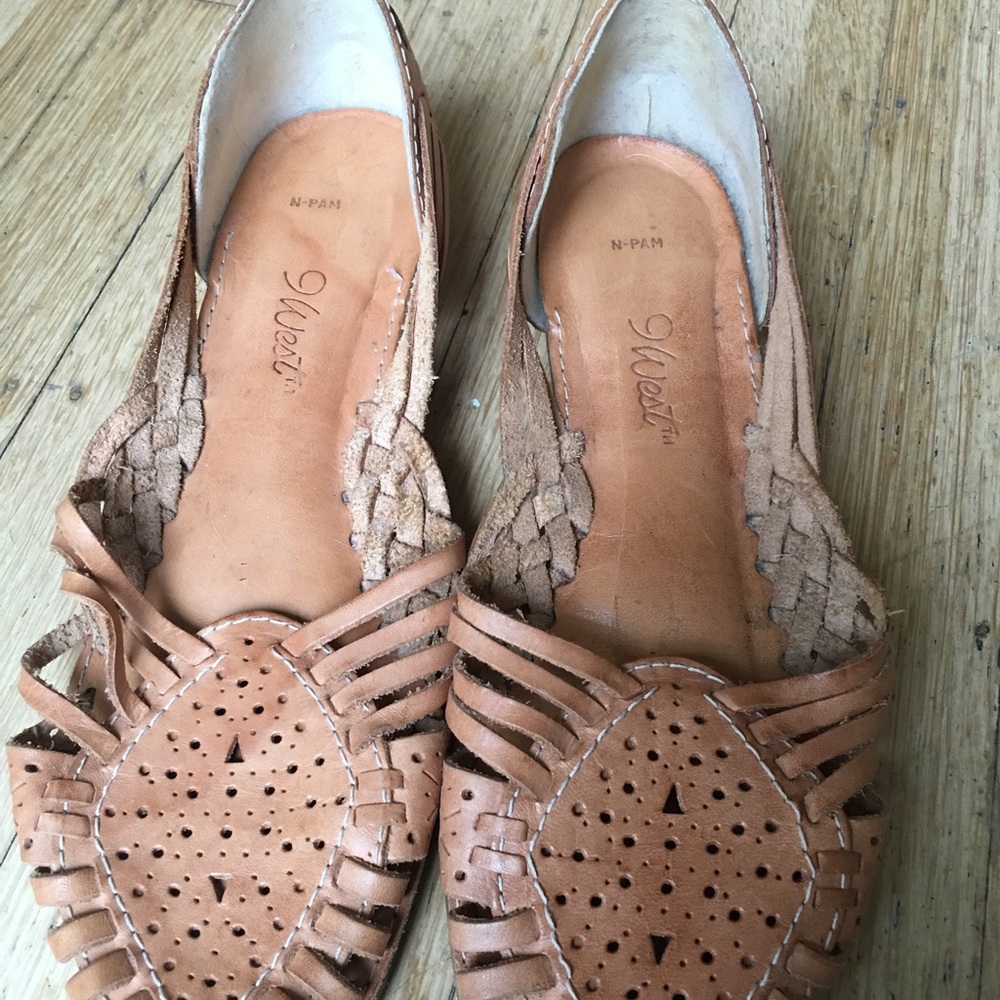Vintage 9west sandles